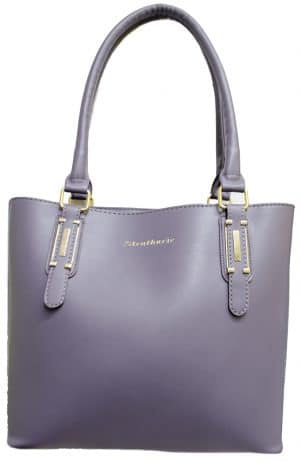 Strathurie Fashion Accessory Wholesaler Glasgow Strathurie Faux Leather Tote Bag Heather 8002-1