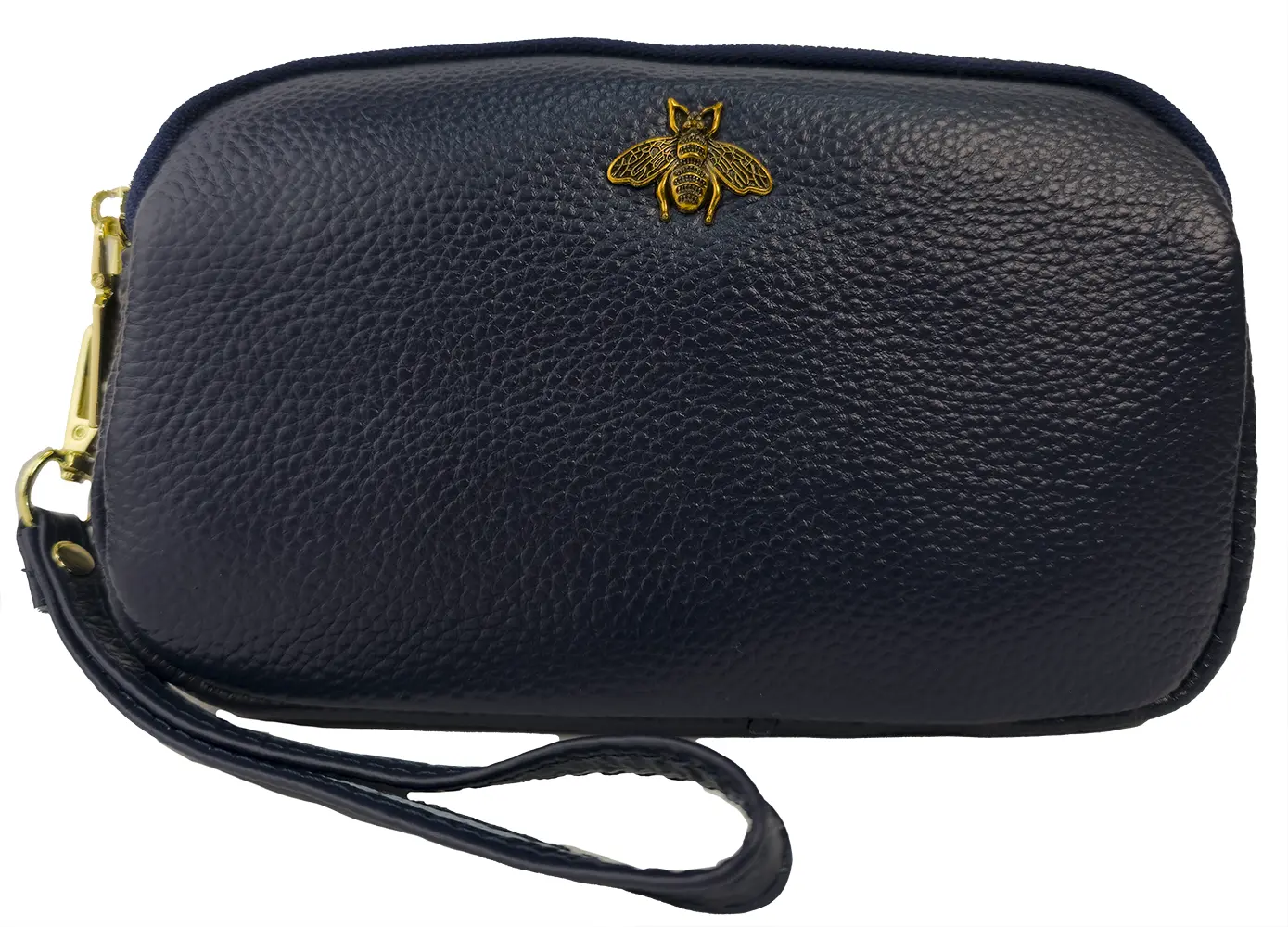 Strathurie Fashion Accessory Wholesaler Glasgow NAVY LEATHER BEE 1189 - Image 4
