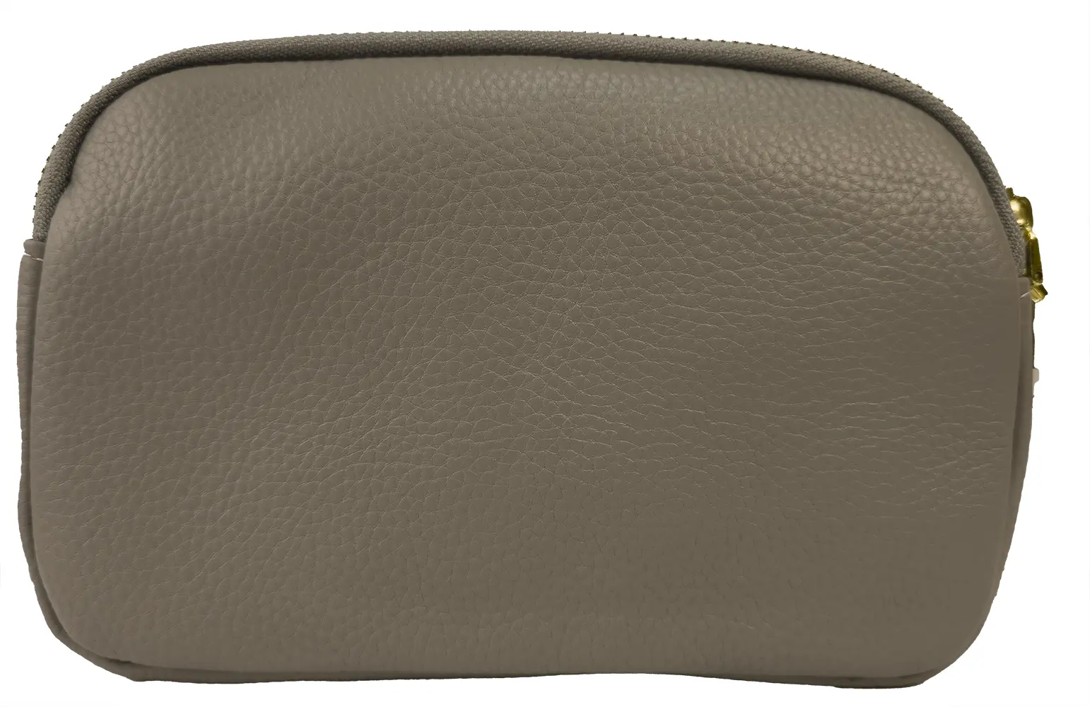 Strathurie Fashion Accessory Wholesaler Glasgow Italian Leather Bag with Bee Motif Grey 1189 - Image 4