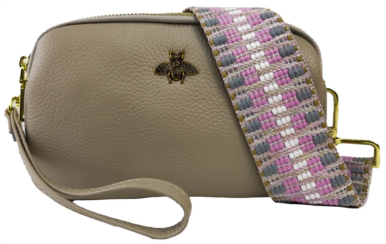 Strathurie Fashion Accessory Wholesaler Glasgow BEIGE LEATHER BEE 1189