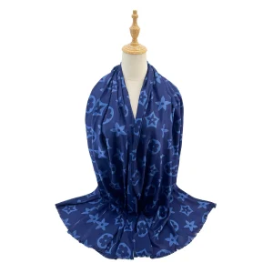 SF2411-125 Navy Blue Scarf
