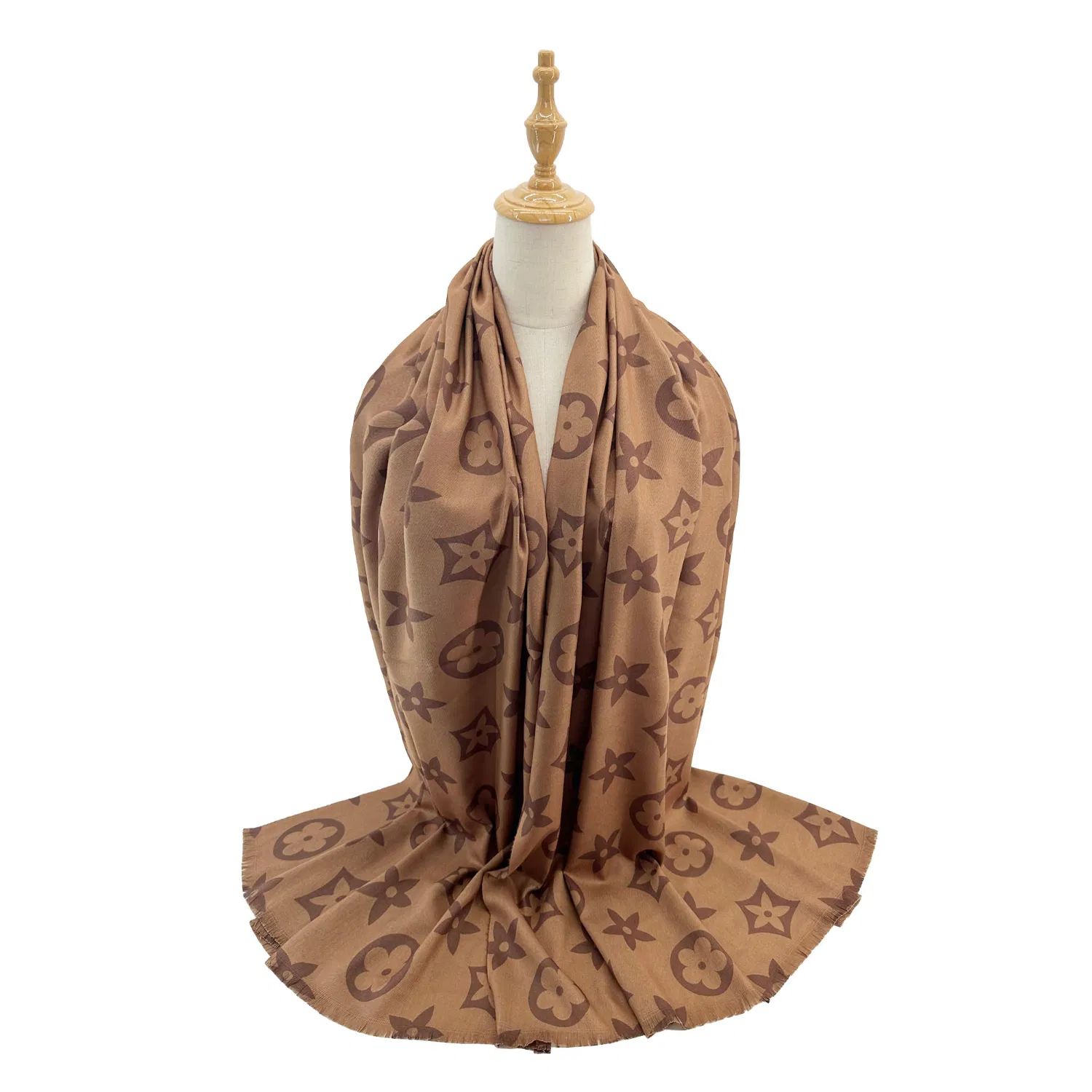 Strathurie Fashion Accessory Wholesaler Glasgow SF2411-125 Ladies Scarf Brown