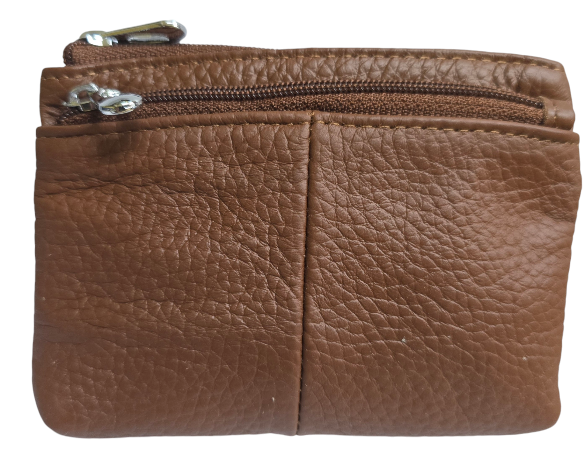 Strathurie Fashion Accessory Wholesaler Glasgow Leather Zipped Coin Purse Brown