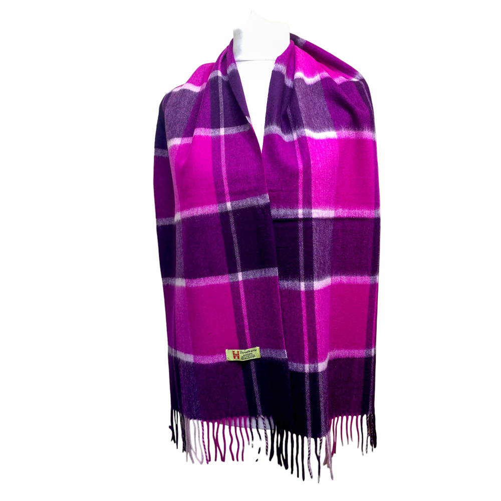 Strathurie Fashion Accessory Wholesaler Glasgow Strathurie Small Lambswool Scarf SLWT30 - Image 2