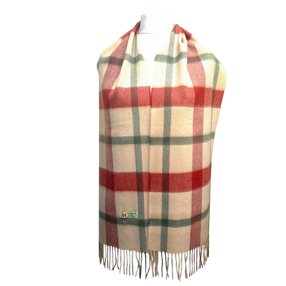 Strathurie Fashion Accessory Wholesaler Glasgow Strathurie Small Lambswool Scarf SLWT32 - Image 2