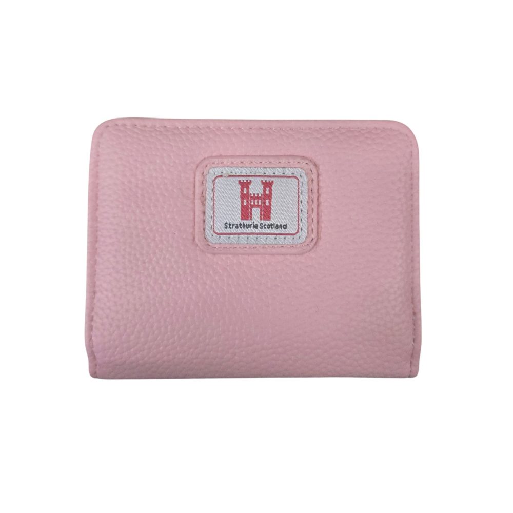 Strathurie Fashion Accessory Wholesaler Glasgow Strathurie Faux Leather Pink Purse Small