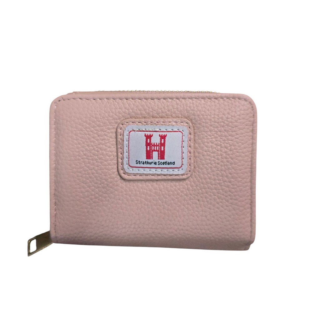 Strathurie Fashion Accessory Wholesaler Glasgow Strathurie Faux Leather Dusky Pink Purse Small
