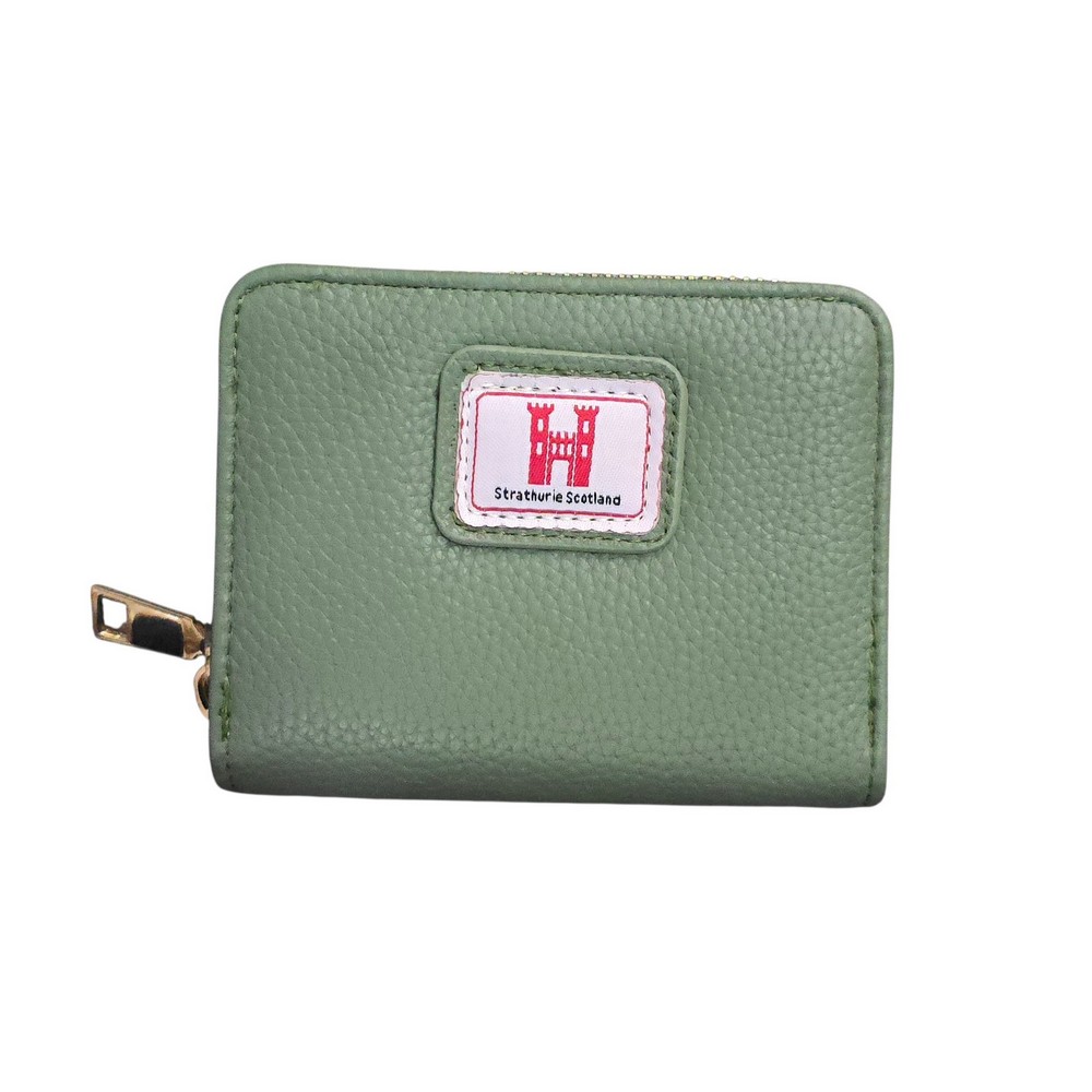 Strathurie Fashion Accessory Wholesaler Glasgow Strathurie Faux Leather Green Purse Small